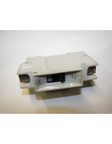 MK LN5906 1 Pole 6amp Type 2 MCB Breaker