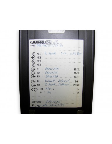 Jumo DICON PRS-96/11-1/17-34 220v 50Hz