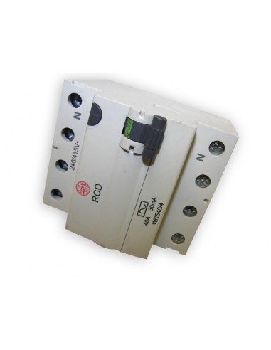 Wylex WRS4014 4pole 40amp 30ma RCD...