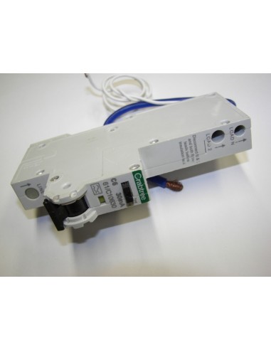 Crabtree 61/C10630 1 Pole C6amp 30ma Rcbo Breaker