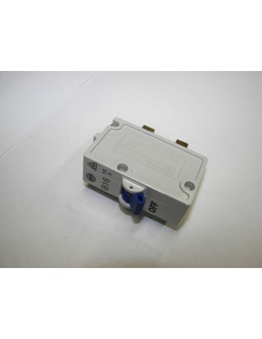 Wylex 1 Pole B16amp Blue pushin Mcb breaker