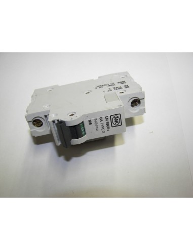 MK LN5906S 6amp 1 Pole type 2 Mcb...