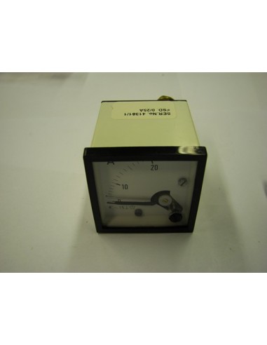 RS Ammeter 312 - 757 0 - 25amp Ammeter