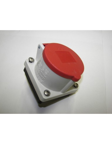 CEE 1385 16amp 5pin panel mount socket