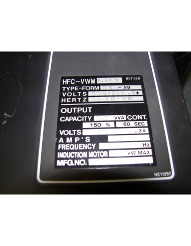 Hitachi HFC-VWM 5.5LB Motor Drive