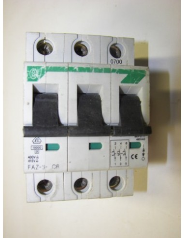Kloc Moeller FAZ 3 C6 6 amp 10kv MCB Breaker
