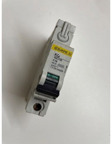 Square D KQ10C116 C16amp MCB Breaker