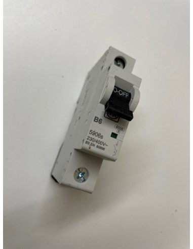 MK 5906S B6amp 1 Pole Mcb Breaker 6ka