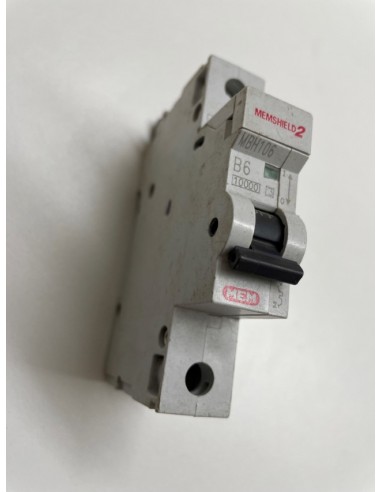 MEM MBH106 B6amp 1 Pole Mcb Breaker 10ka
