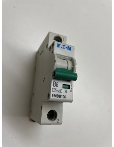 Eaton EMBH106 B6amp 1 Pole Mcb Breaker 10ka