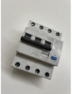 CEE CG4425030 25amp 4 Pole RCCB Breaker 30ma