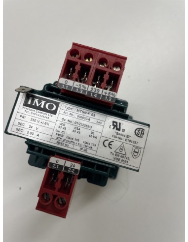 IMO MTSN-P63 PANEL TRANSFORMER 24V