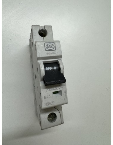 MK 5940S B40amp 1 Pole Mcb Breaker 6ka