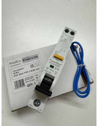 Fusebox RTA061630B B16amp 30ma Rcbo...