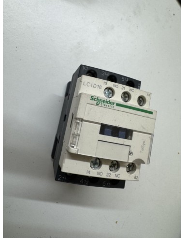 Schneider LC1D18 Contactor 3 Pole 230vac