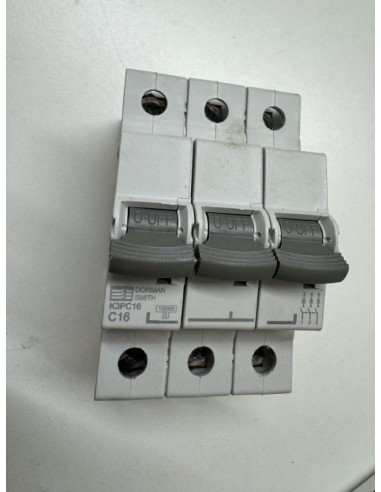 Dorman Smith K3PC16 Mcb 3 Pole C16amp...