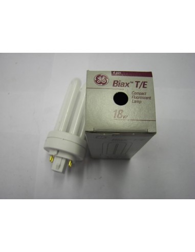 4 Pin 18w Lamp GE Biax T/E Compact Flurecscent Lamp F18TBX / SPX41 / 840 / A / 4P