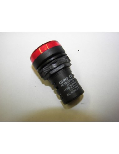 Chint ND16 - 22DS/4 240v AC LED Lamp RED