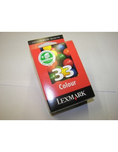 Lexmark 33 Colour Ink Cartridge Part No :- 18X033E